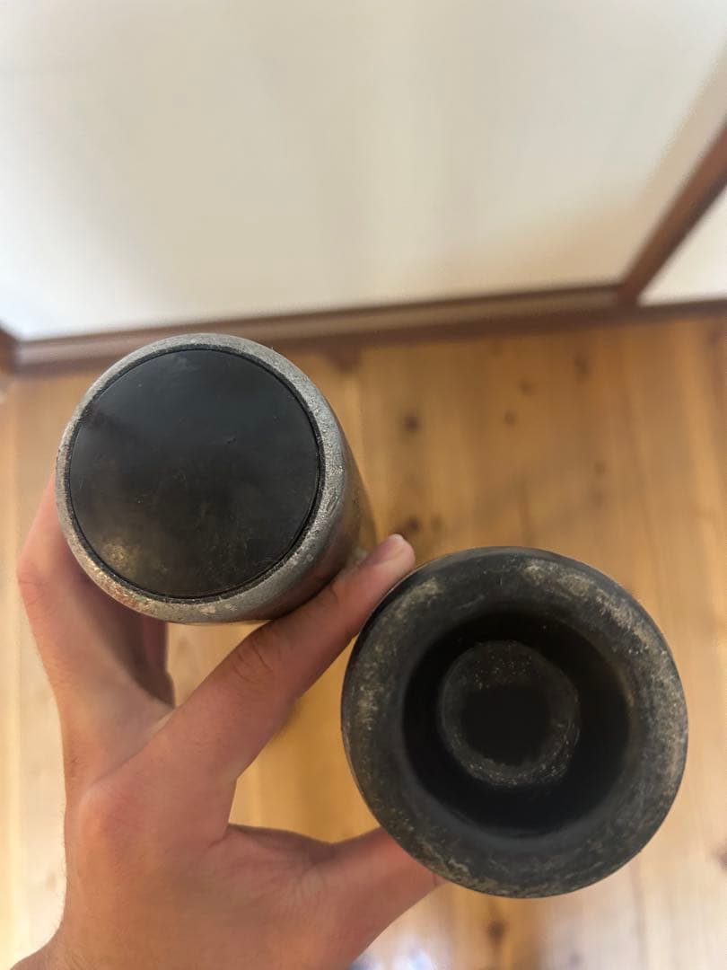 中学硬式バット 2本セット　ミズノ　SSK