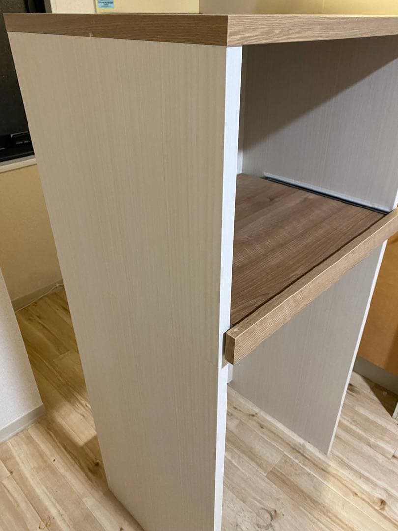 ニトリ　キッチン　ラック　ゴミ箱が入る