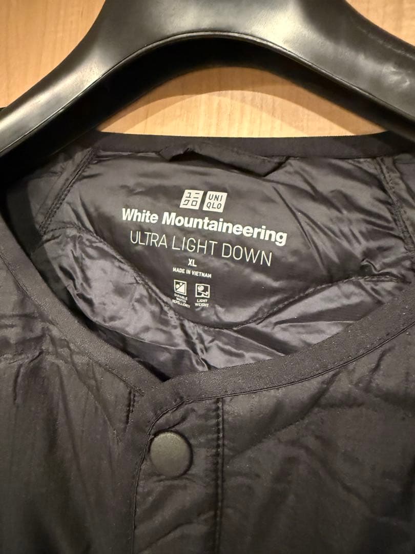 ユニクロ ホワイトマウンテニアリング ウルトラライトダウン XLサイズ