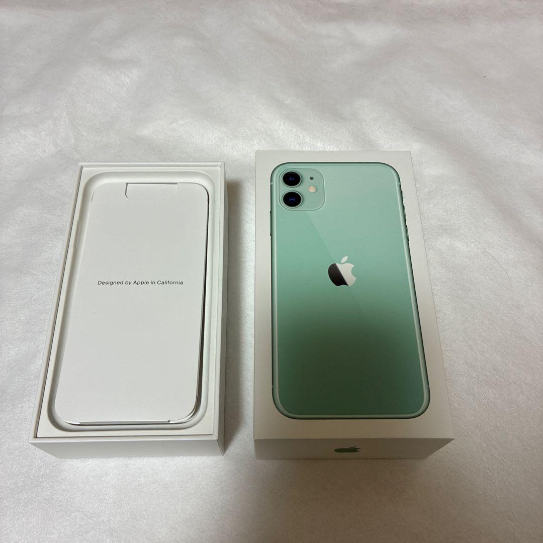 Apple iPhone 11 ミントグリーン 本体