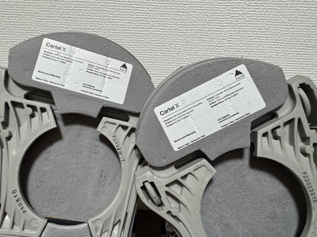 23-24 BURTON カーテルX Sサイズ　板セット可　24〜26cm