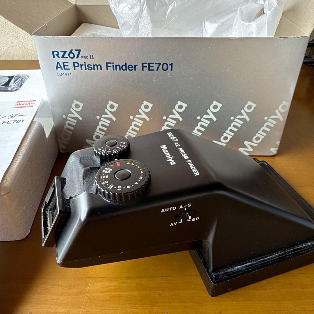 マミヤ RZ67 Pro II 用 AEプリズムファインダー FE701