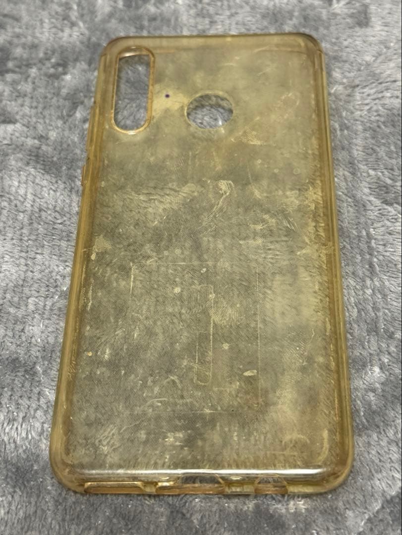 HUAWEI P30 lite 本体　白　ケース付き　バッテリー良好