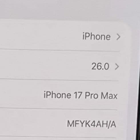 Apple iPhone 17 Pro Max Orange 2TB CA属