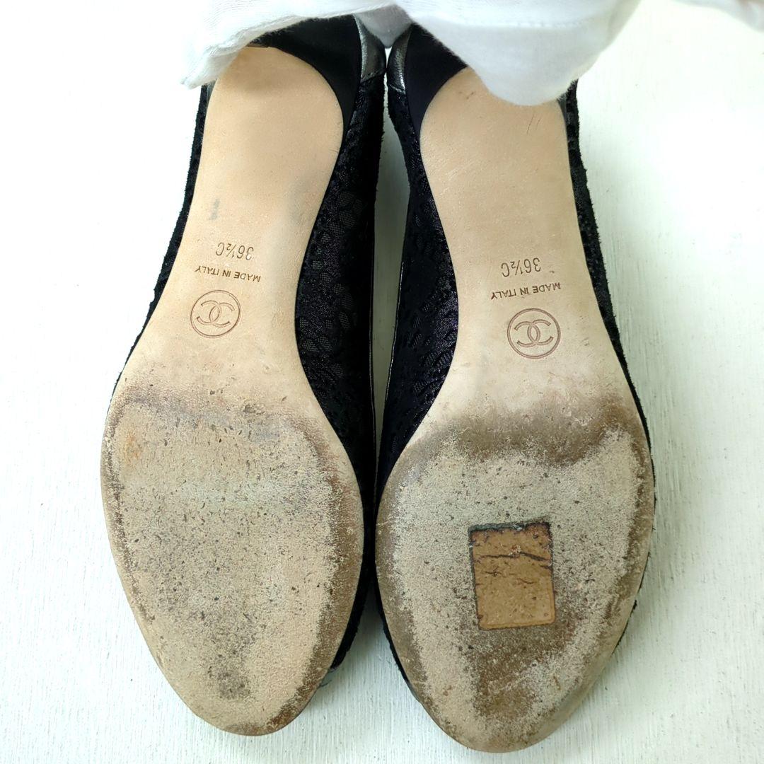 ちろりん様CHANEL シャネル　ミュール　パンプス　ココマーク36 1/2 C