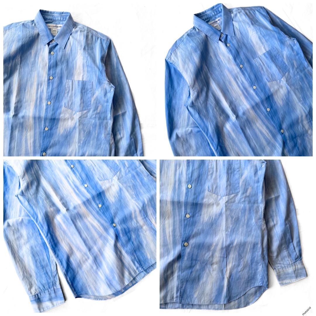 美品 GARCONS SHIRT タイダイ シャツ グラデーション ジャケット