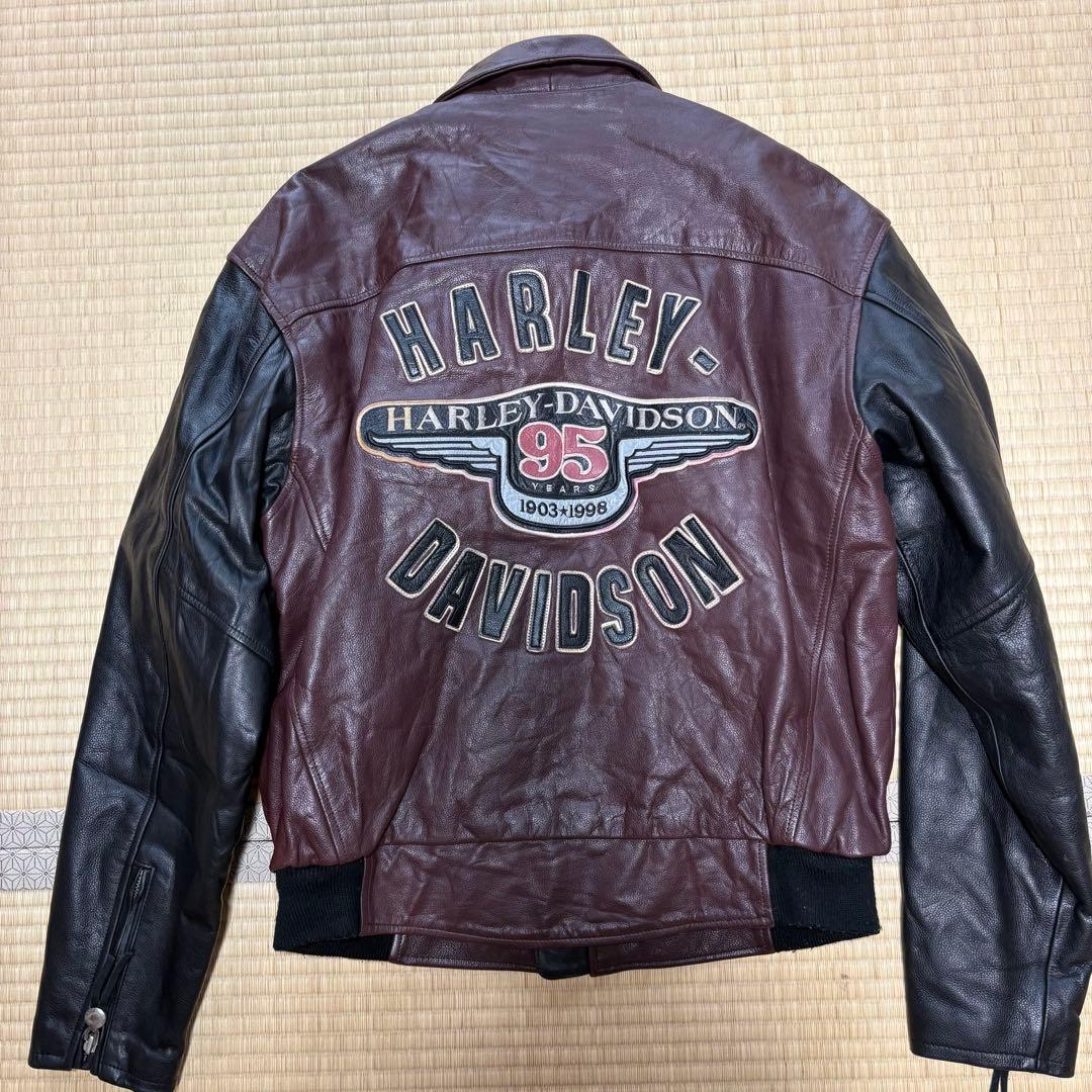 9*9様 【95周年記念・極希少】ハーレーダビッドソン Lサイズ レザージャケッ