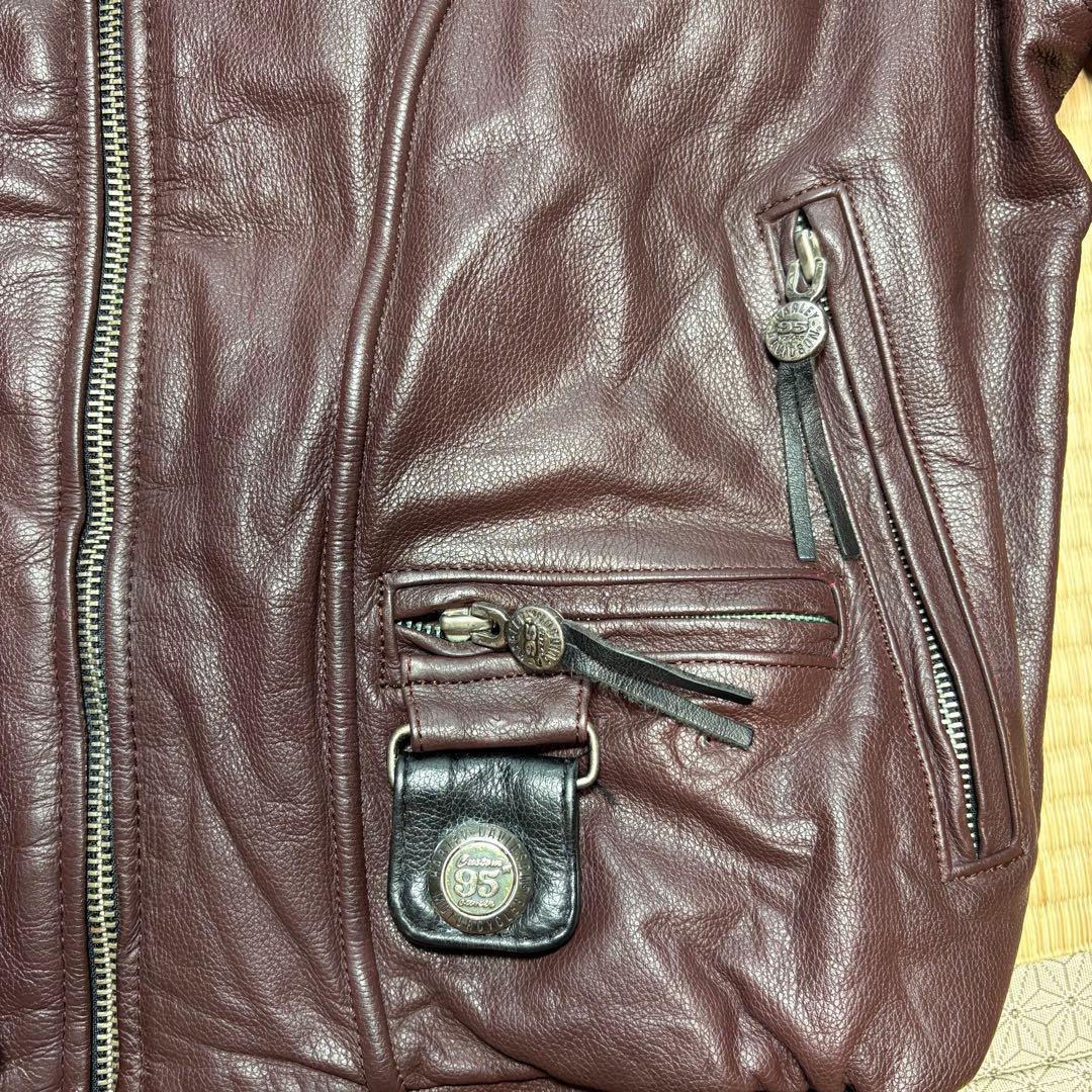 9*9様 【95周年記念・極希少】ハーレーダビッドソン Lサイズ レザージャケッ