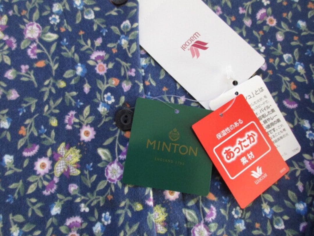 ミントン　新品　あたたかパジャマ（L）　ワコール　秋冬 綿100%