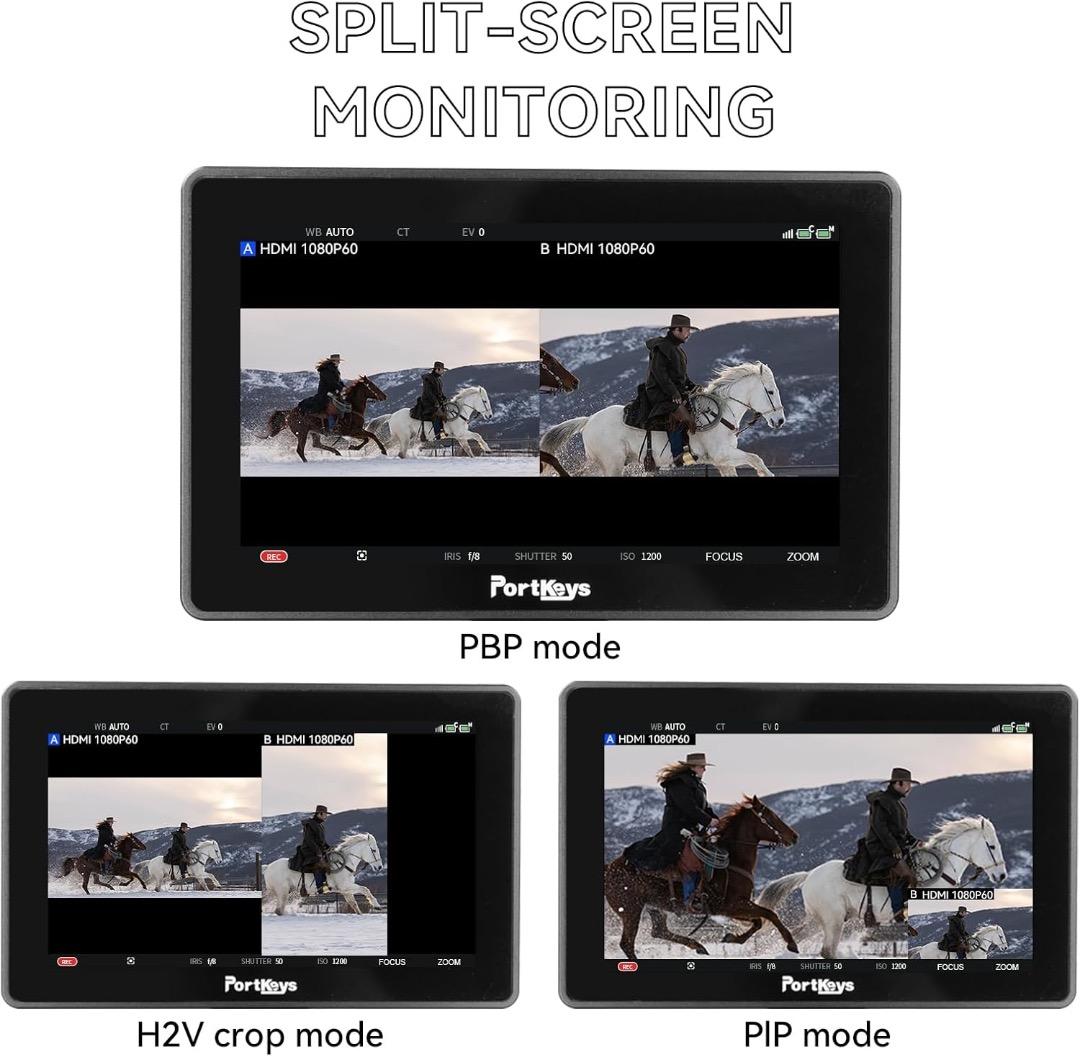 Portkeys BM5IV WR 5.5インチカメラモニター タッチパネル