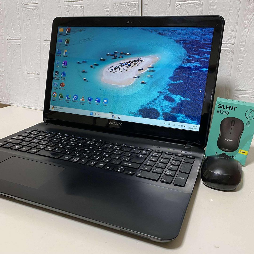 Windows11 オフィス付き　Corei7 メモリ8GB SONYノートPC