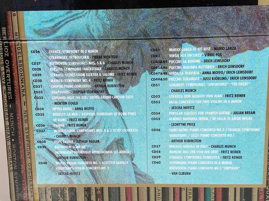 RCA Living Stereo 60枚組 CDボックス