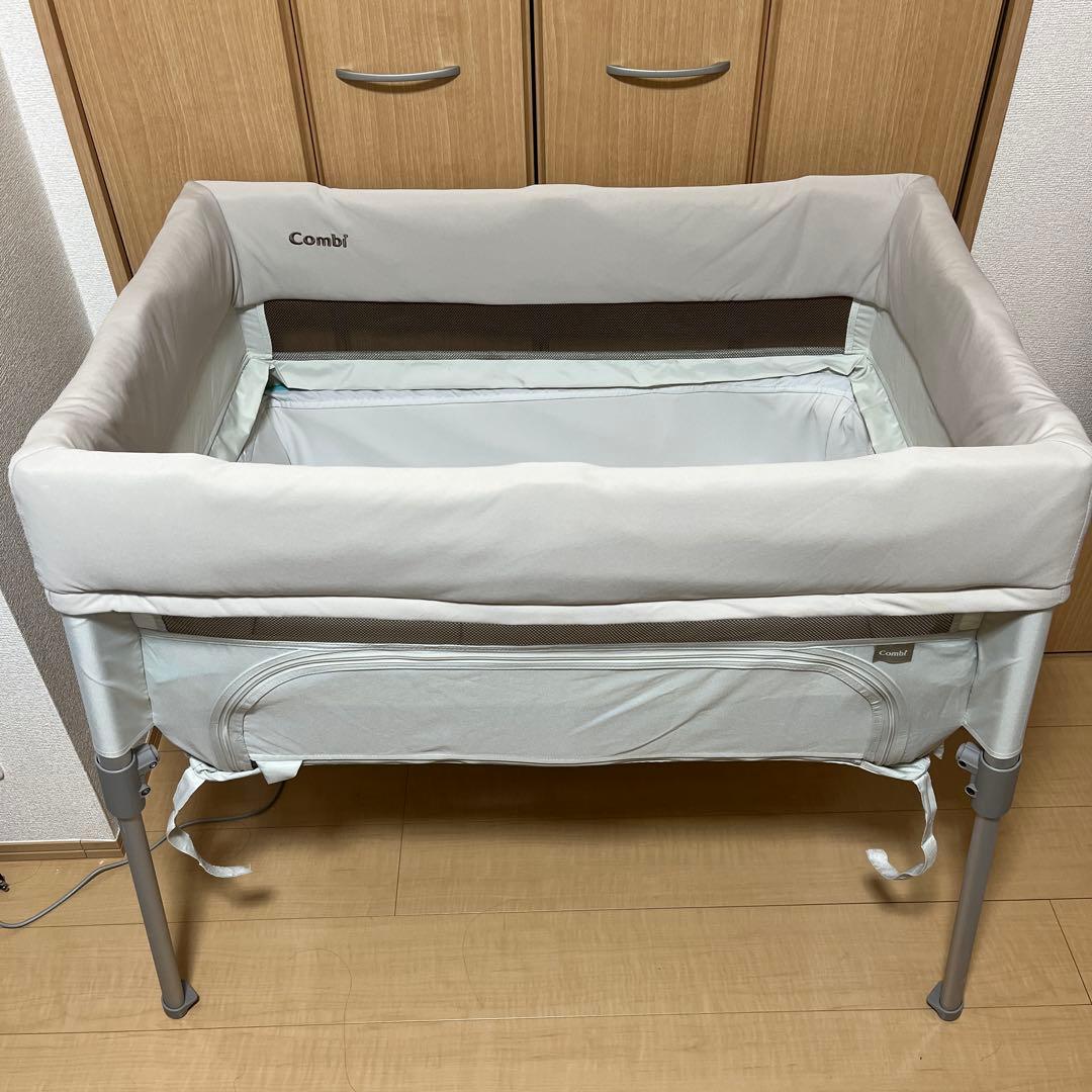 Combi コンビ すくすや トモネル ベビーベッド コンパクト