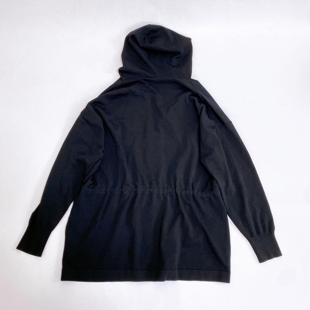 極美品 ✨23年✨セオリーリュクス ウォッシャブル ジップアップフーディー