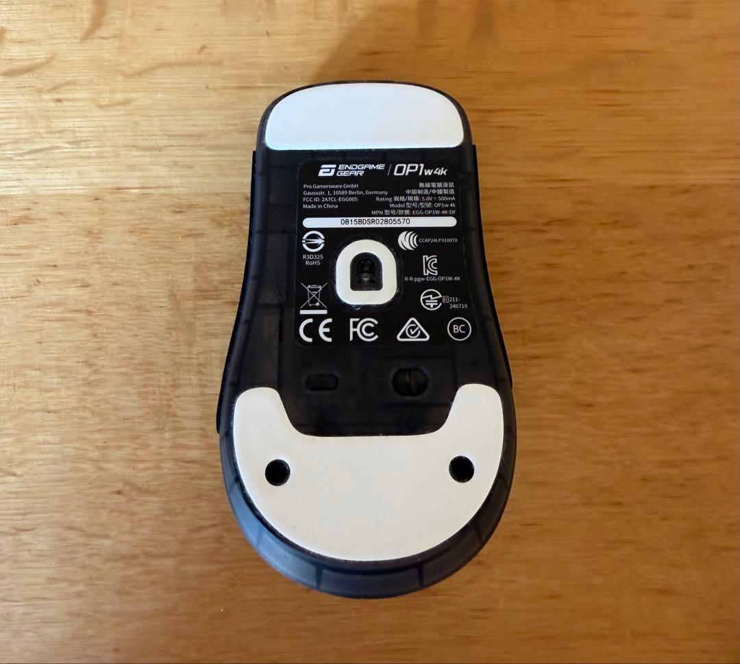 マウス・トラックボール ENDGAME GEAR OP1w 4k