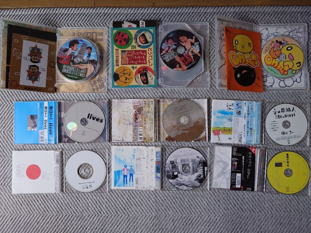 水曜どうでしょうDVD1～29巻&onちゃんDVD&樋口了一等CD6本セット