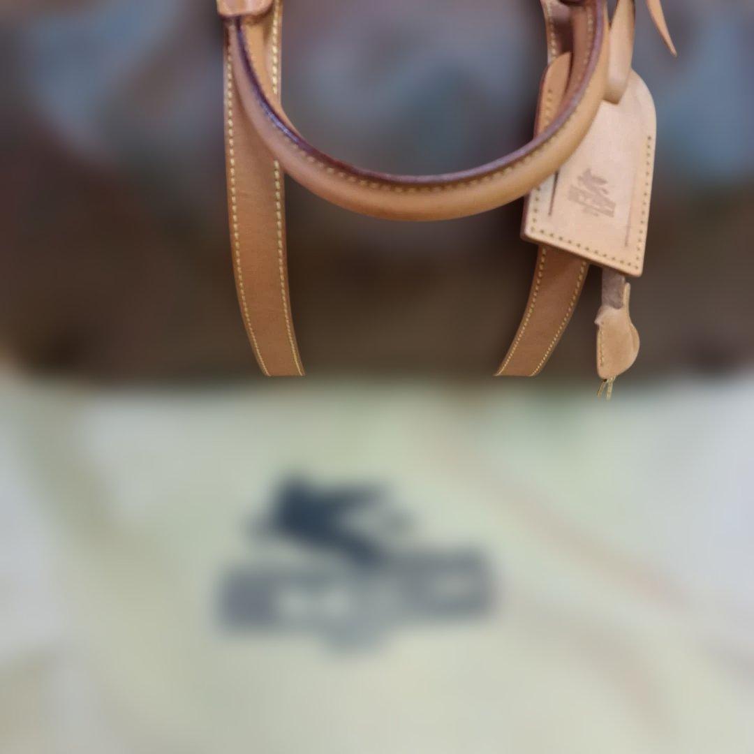 美品エトロ ボストンバッグ　ペイズリー柄