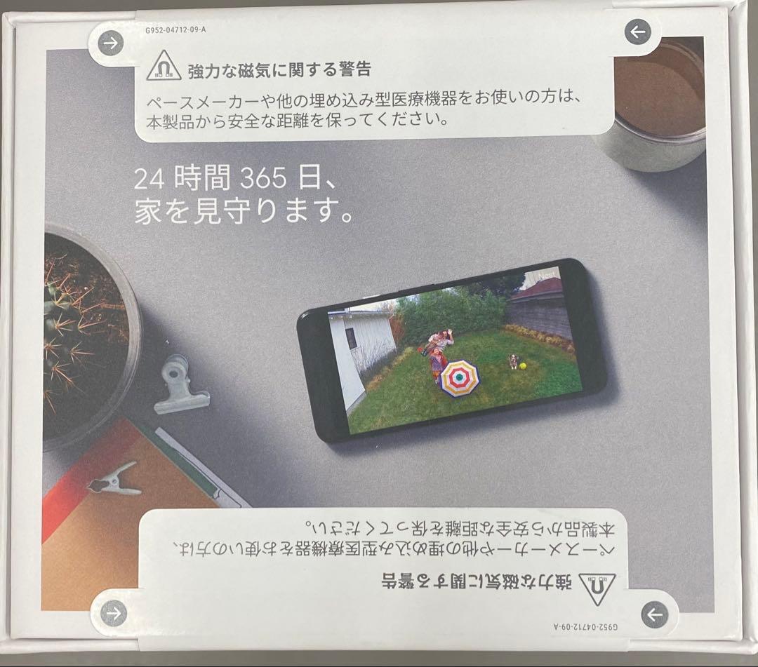 【新品未開封】 屋内・屋外対応　 Google Nest Cam 防犯カメラ