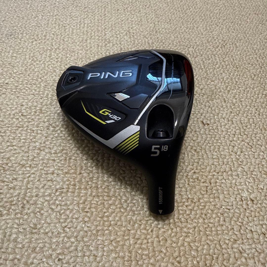 【美品】PING G430 5W フェアウェイウッド