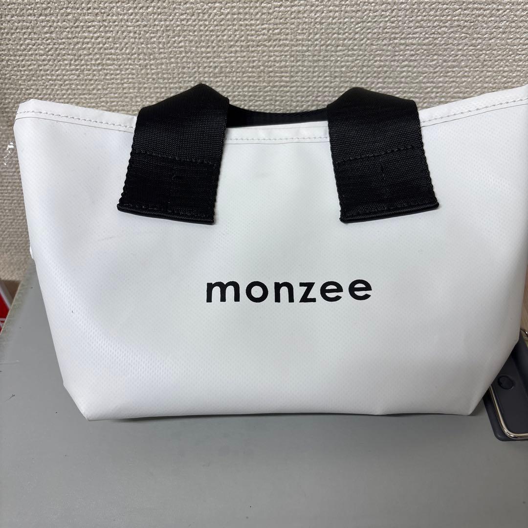 【値下げ】monzee トートバッグ 白