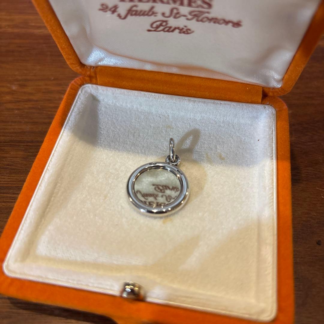 正規品 HERMES エルメス セリエネックレス ペンダント k18 希少