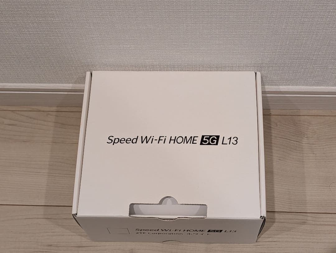 【極美品】 Speed Wi-Fi  5G L13 本体