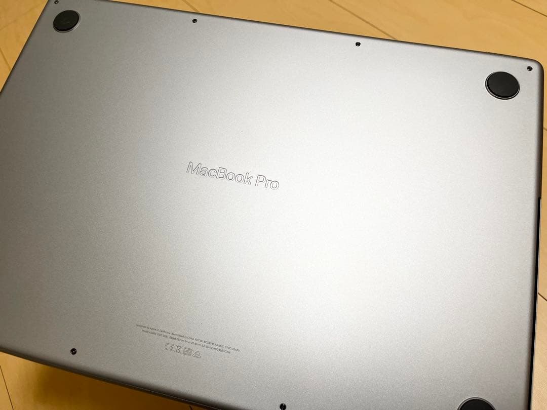 極美品Mac Pro 16インチ M1 32GB 512GB バッテリー100%