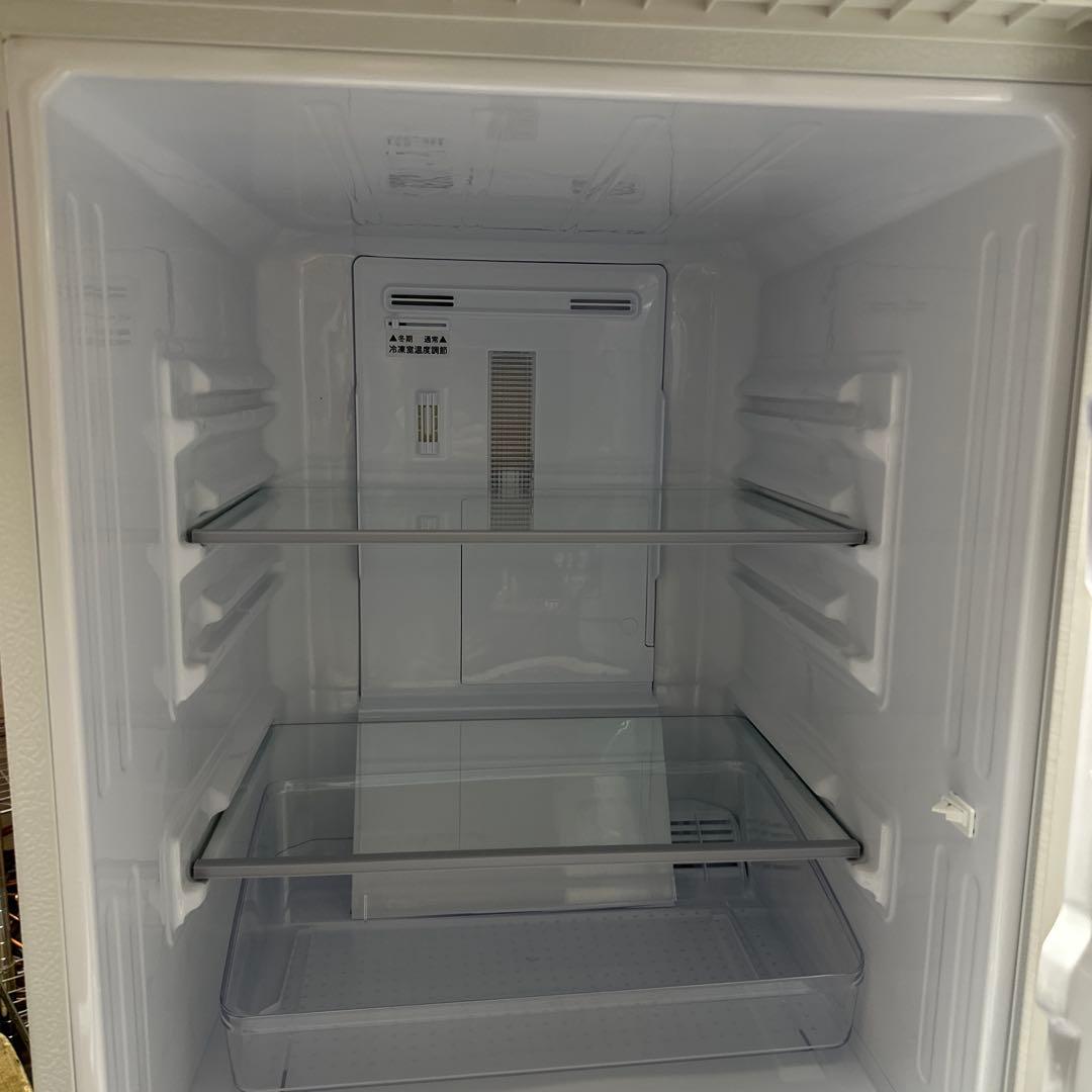 SHARP 冷蔵庫 ホワイト SJ-D14E-W （2019年式・137L)