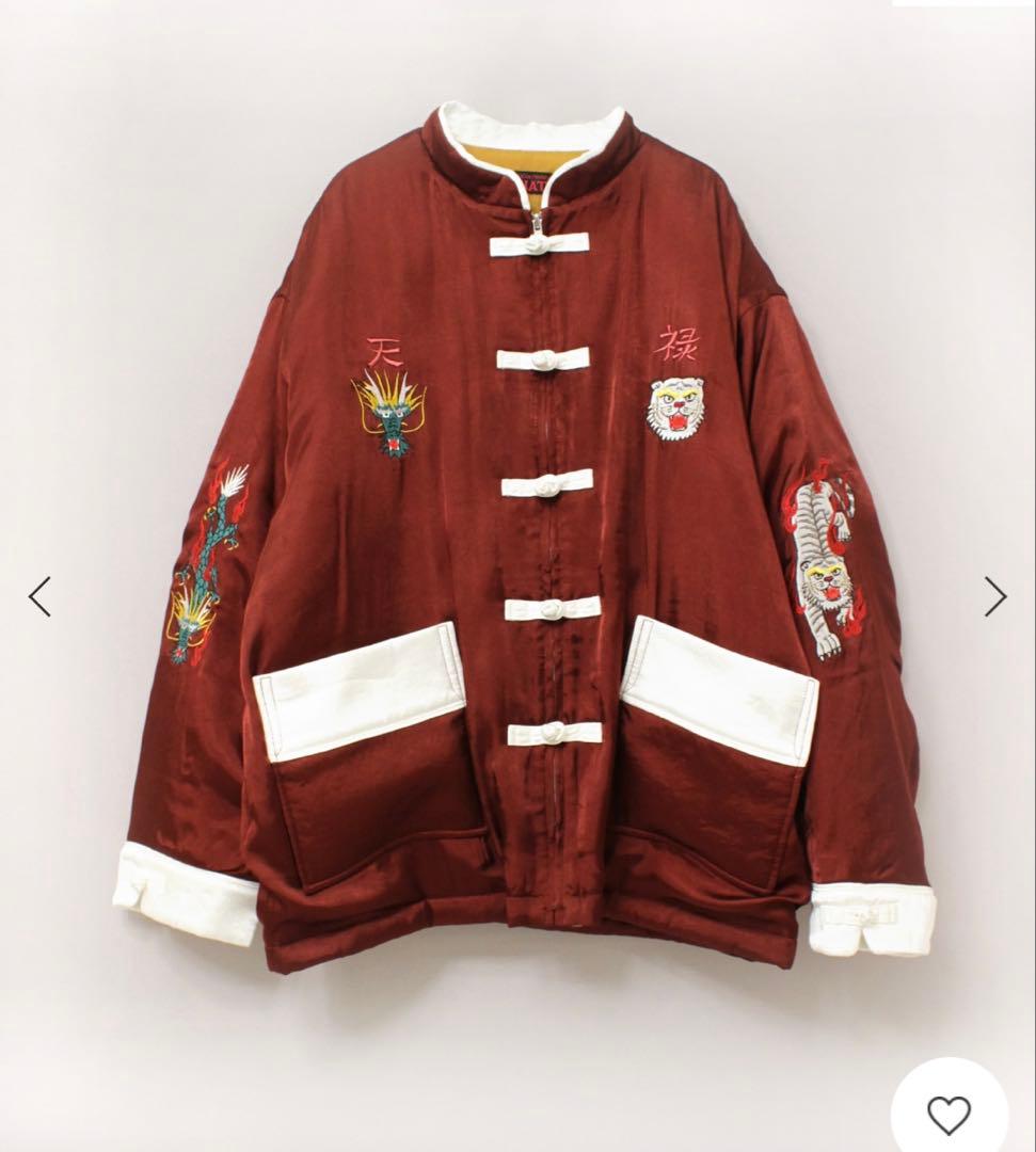 ■超美品★M★ RNA チャイナスカジャン★レディース ジャケット★スカ★