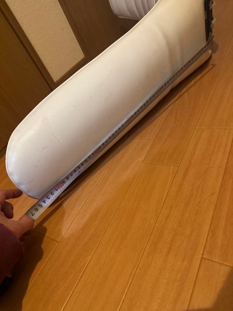 vt250f vt250 vtz250 三段シート　白　レザー