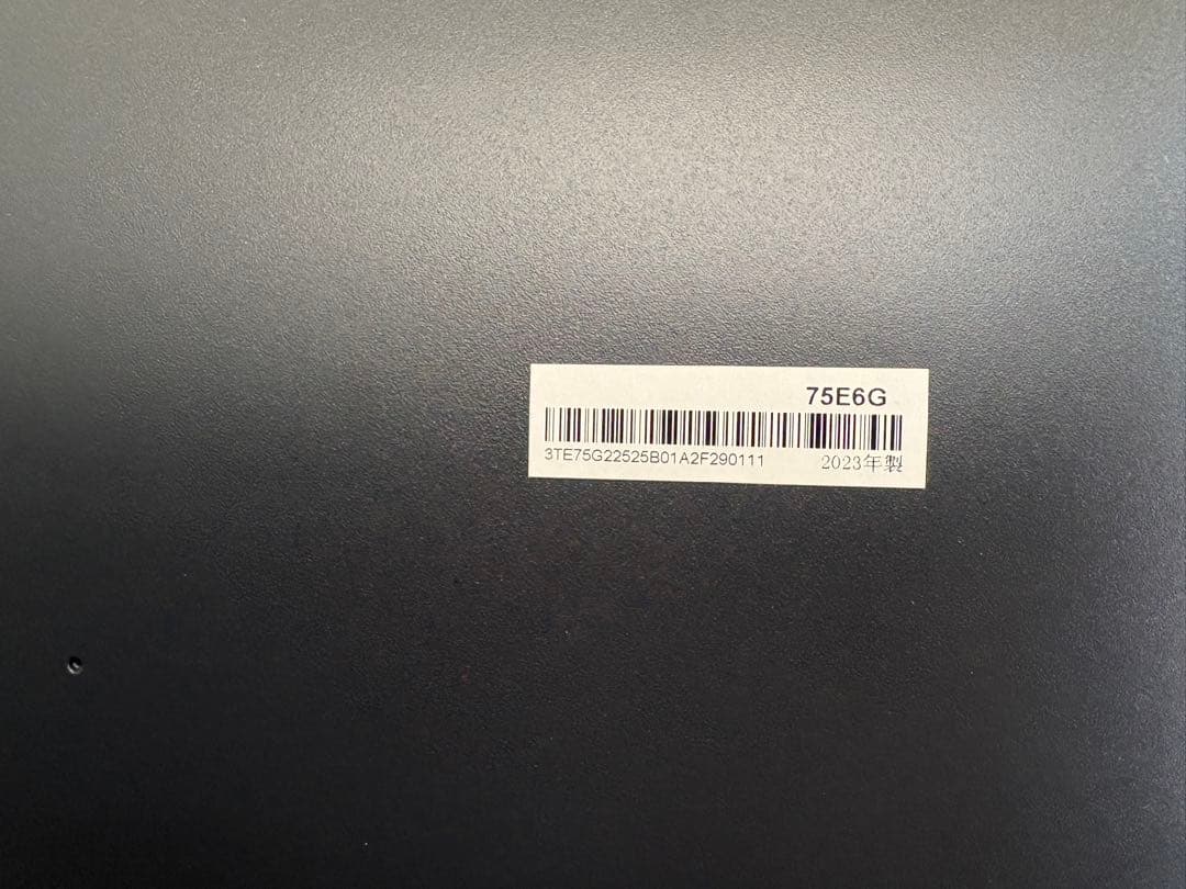 Hisense75インチ 75E6G