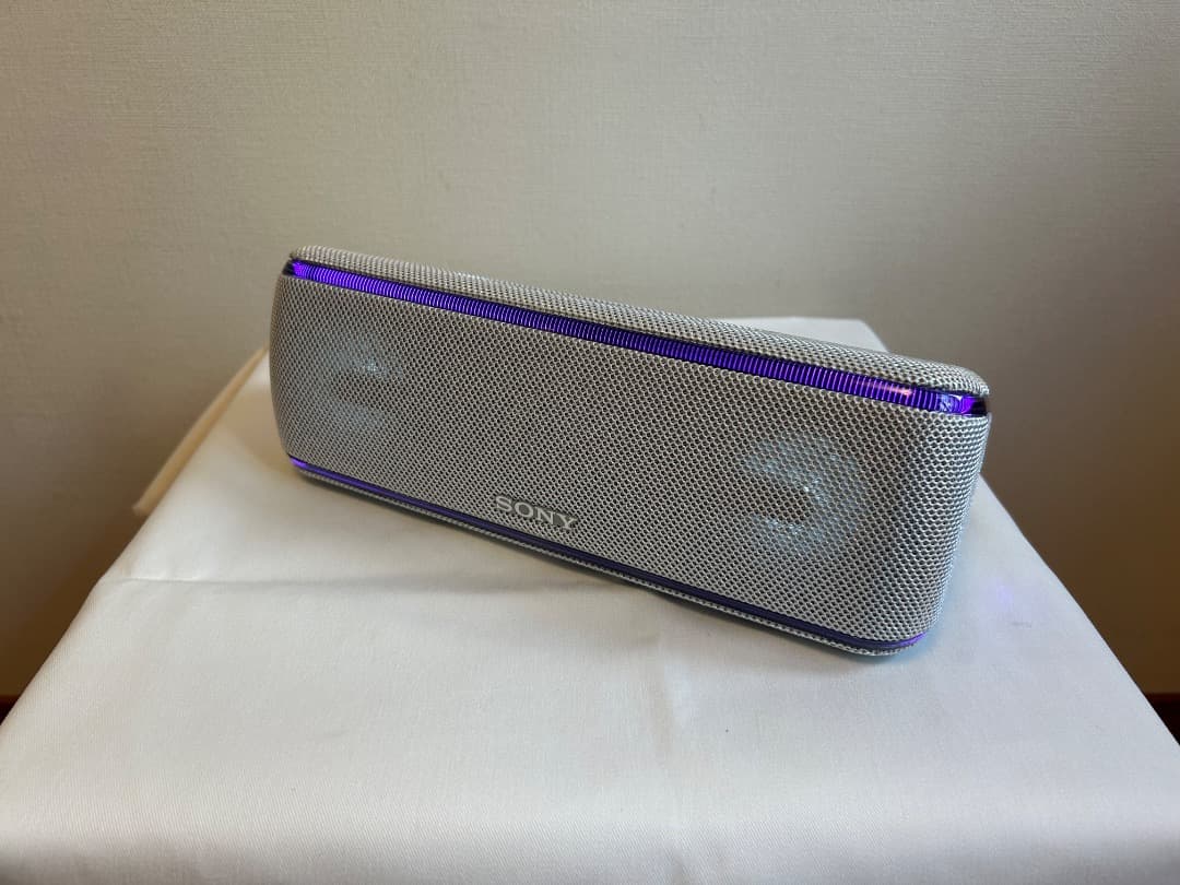【極美品】SONY ワイヤレススピーカー SRS-XB41 ホワイト高音質重低音