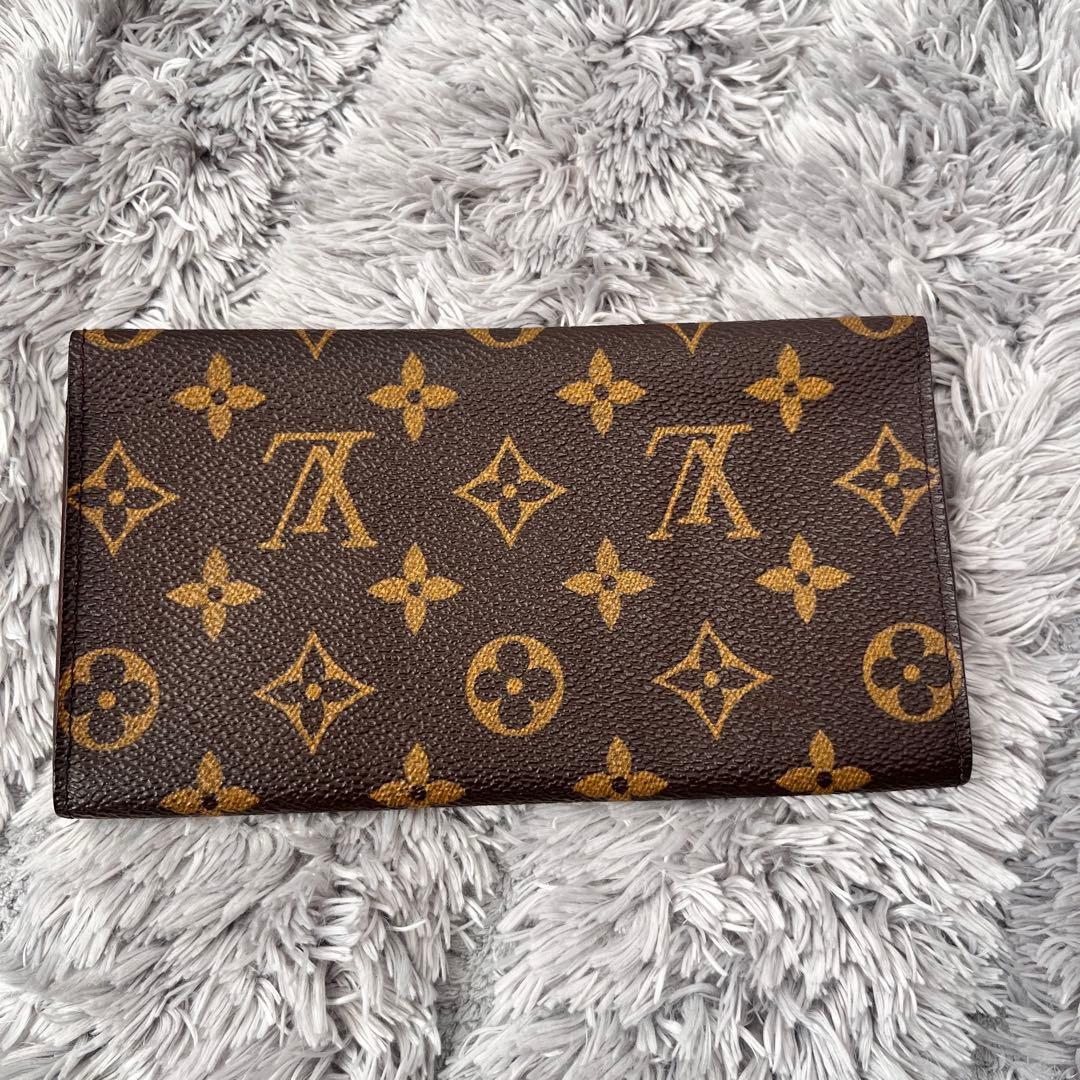 ルイヴィトン　札入れ　カードケース　薄型　モノグラムキャンバス　長財布