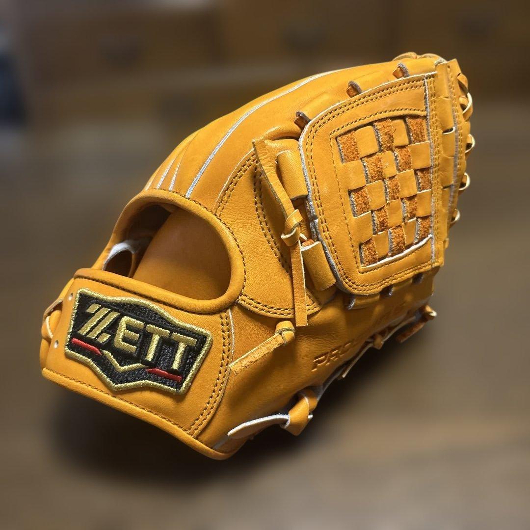 新品 ZETT 源田壮亮モデル プロステイタス 軟式 内野手用グローブ