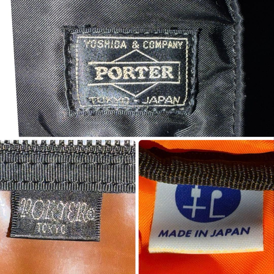 極美品✨ポーター タンカー　トートバッグ　Sサイズ　ブラックPORTER