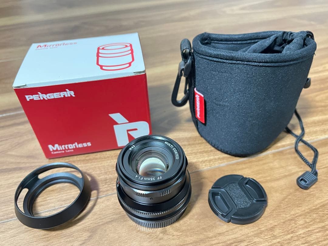 PERGEAR 35mm F1.4 単焦点レンズ（Lマウント・フルサイズ対応）