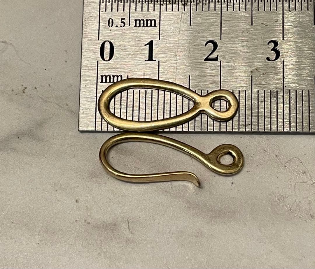 専用出品　k18 18金 オールドフック　全金