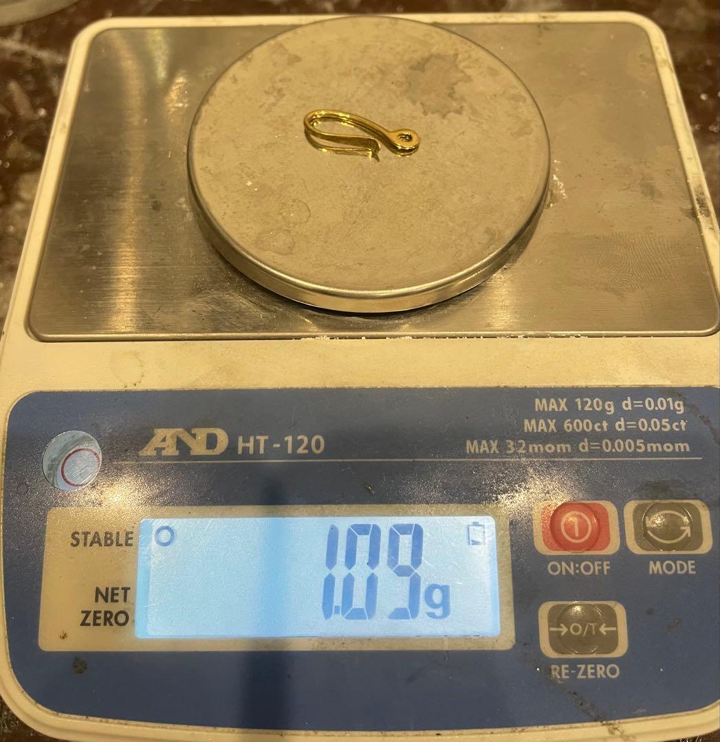 専用出品　k18 18金 オールドフック　全金