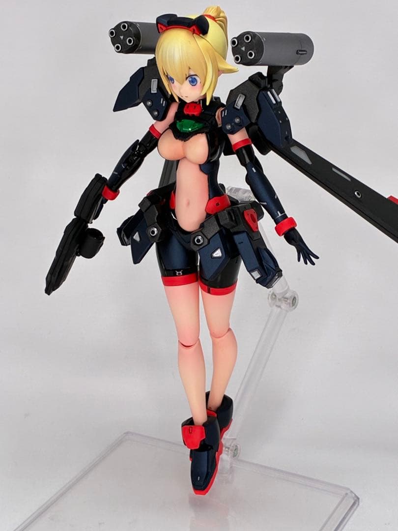 ゲ*チ様 あばたーふみな　全塗装　リックディアス風　美プラ　美少女プラモデル