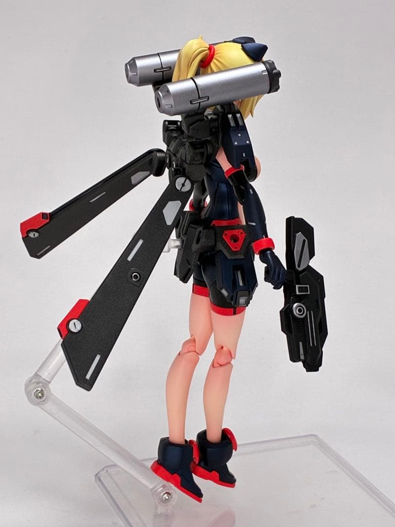 ゲ*チ様 あばたーふみな　全塗装　リックディアス風　美プラ　美少女プラモデル