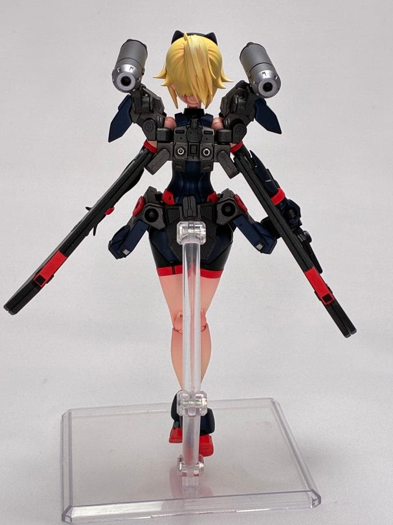 ゲ*チ様 あばたーふみな　全塗装　リックディアス風　美プラ　美少女プラモデル