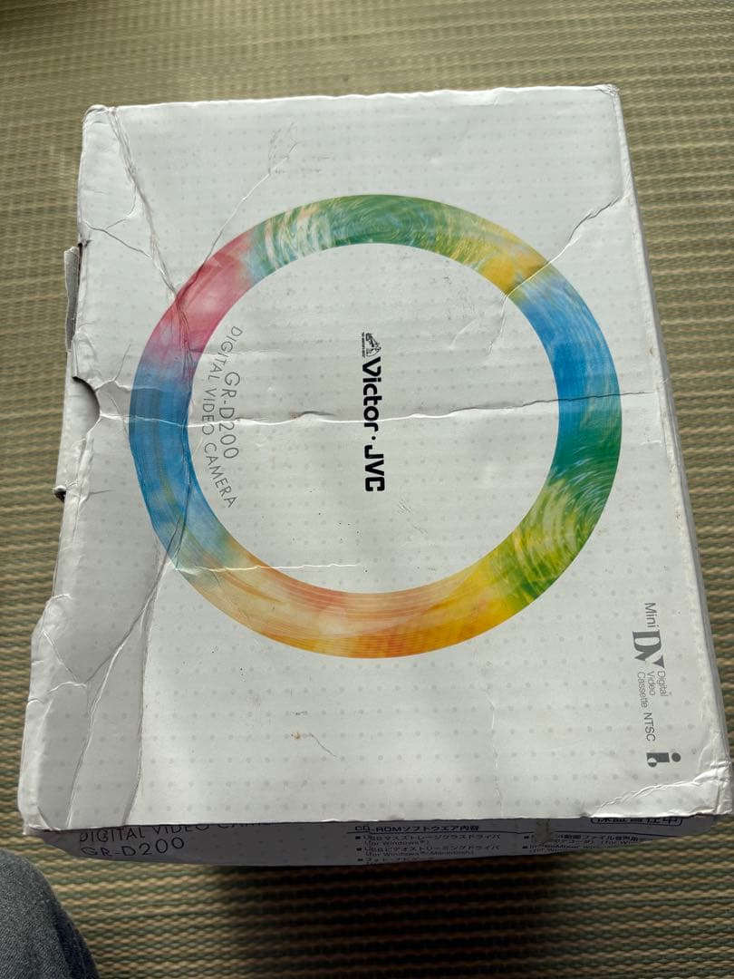 Victor デジタルビデオカメラ　GR-D200-S