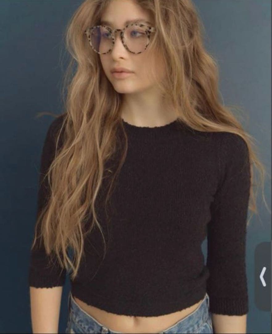 【美品】THE SHISHIKUI GOBU KNIT OFF WHITE