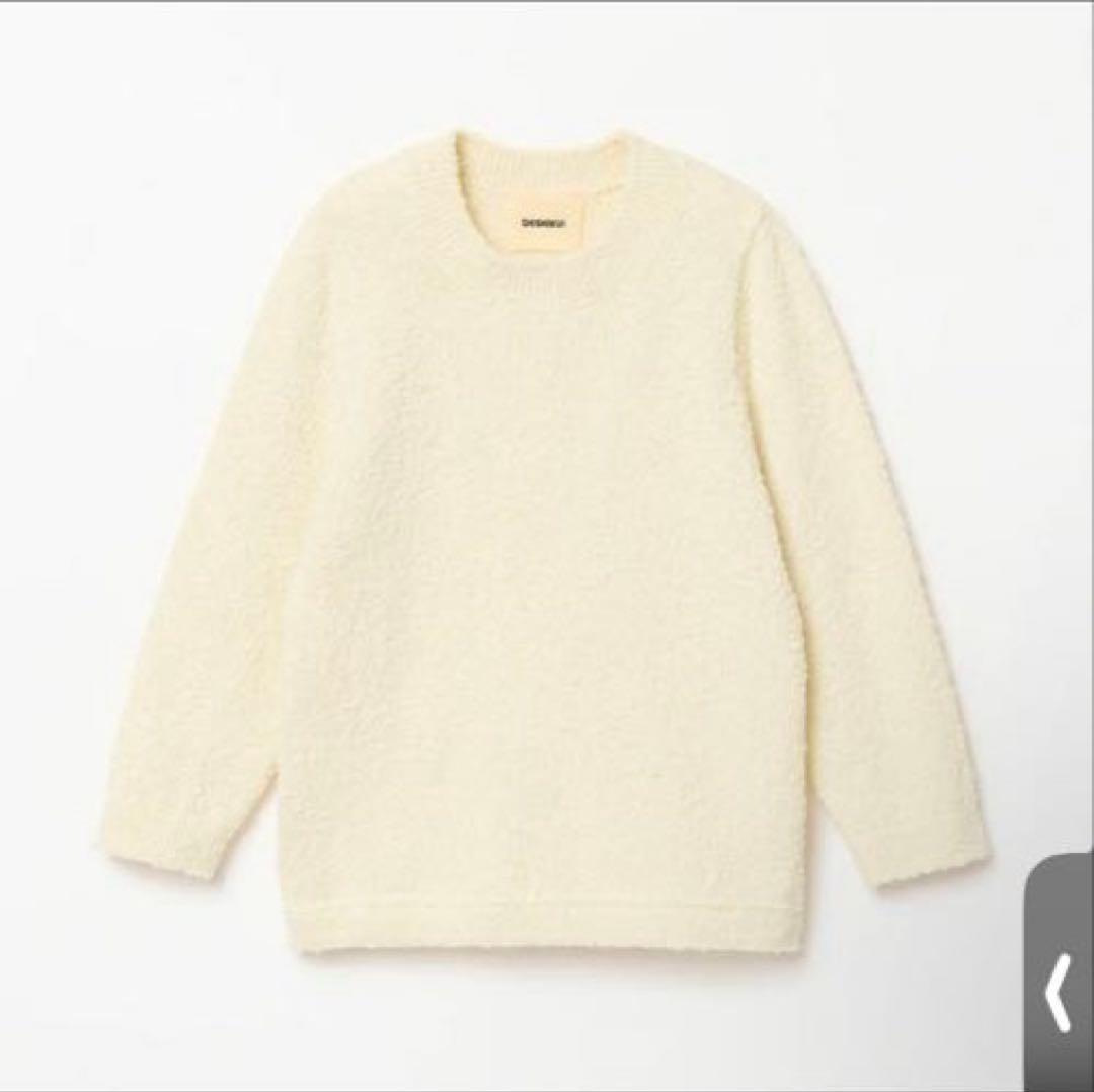 【美品】THE SHISHIKUI GOBU KNIT OFF WHITE