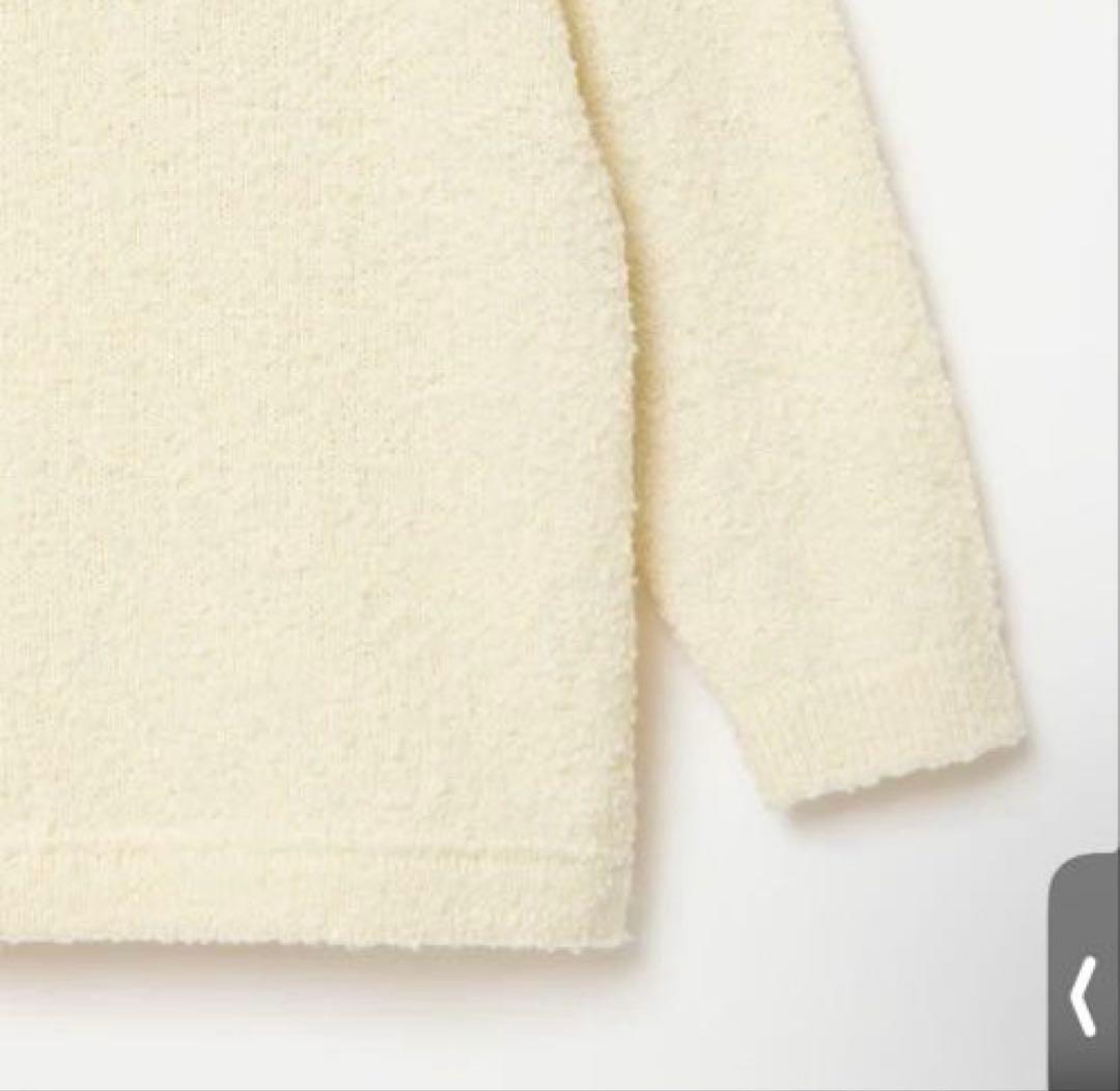 【美品】THE SHISHIKUI GOBU KNIT OFF WHITE
