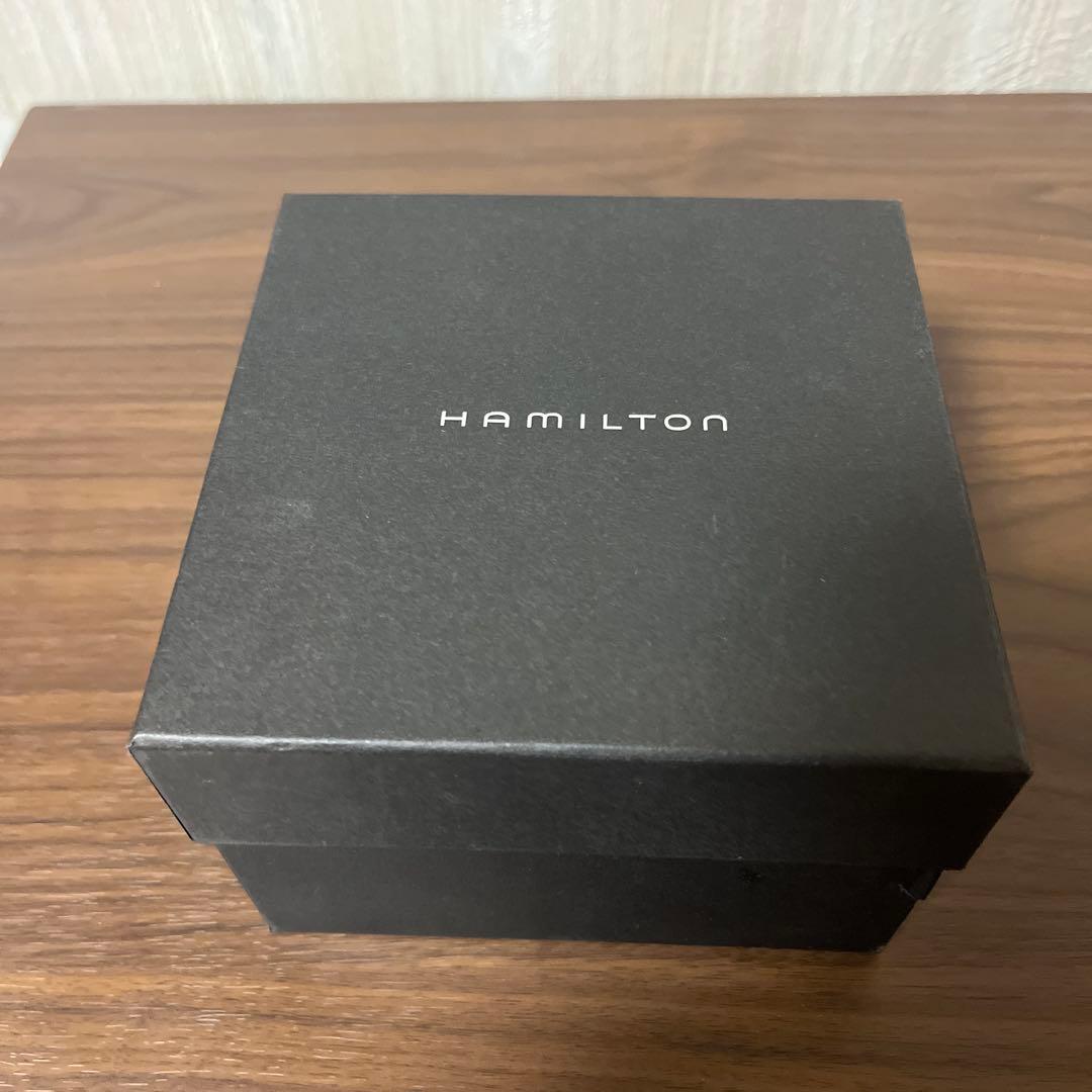 【美品】HAMILTON 時計用ボックス 取扱説明書付き
