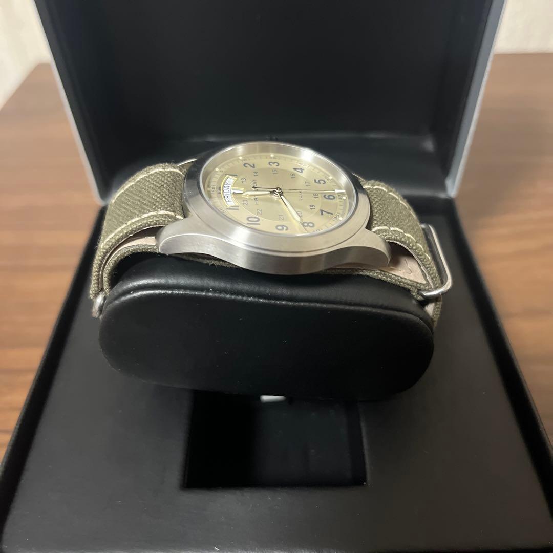 【美品】HAMILTON 時計用ボックス 取扱説明書付き