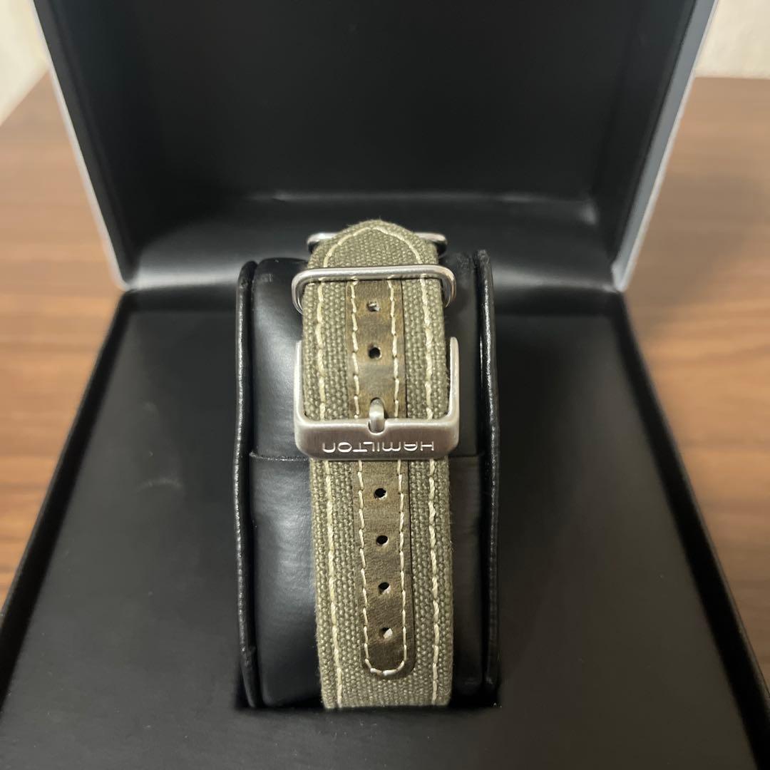 【美品】HAMILTON 時計用ボックス 取扱説明書付き