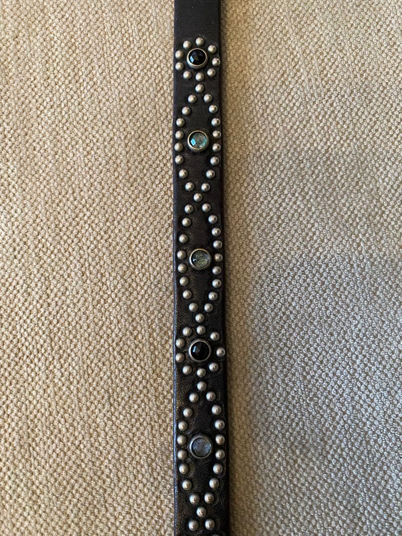 HTC ナロースタッズベルト マルチストーン 32inch TENDERLOIN