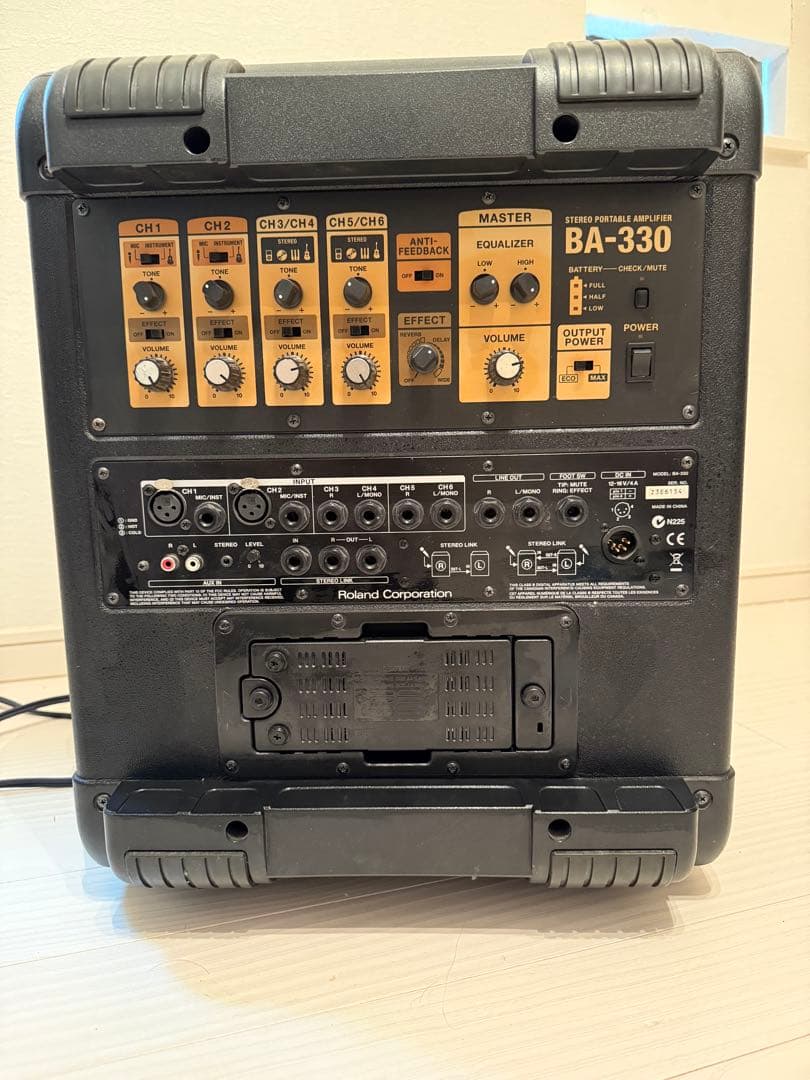 Roland BA-330 ステレオスピーカー　動作確認済み
